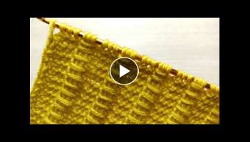 Wonderful hat bağ coat model Tunisian knitting pattern
