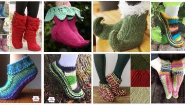 Knitting Boots