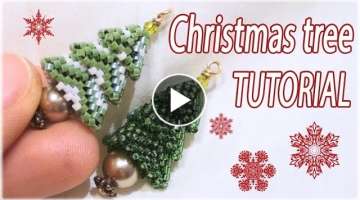 Christmas tree Tutorial - Beaded Christmas tree - DIY Christmas tree - Beading Tutorial