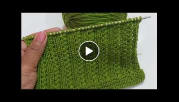 Easy Sweater Design // Knitting pattern // Gents & Ladies sweater design