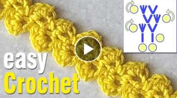 Crochet: How to Crochet a Cord for Beginners. 