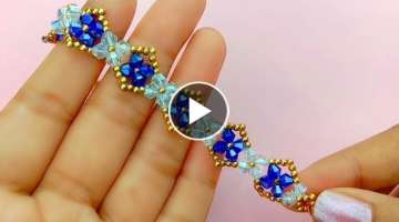 Bicone Crystal Bracelet Making