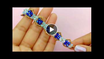 Bicone Crystal Bracelet Making