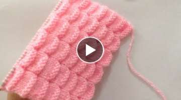 Beautiful Knitting Stitch pattern For Sweater/Cardigan/Blanket