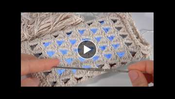 Crochet Purse/ EASY CROCHET STITCH PATTERN