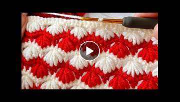Very Easy Super Knitting Crochet beybi blanket Yapımı çok kolay muhteşem yelek battaniye ö...