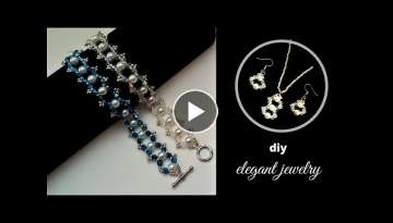DIY elegant jewelry. Beaded jewelry. Beading tutorials