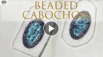 How To BEAD AROUND A CABOCHON - Beading Tutorial - Jewelry Making