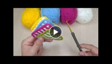 Super Easy Crochet Knitting Baby Blanket