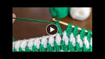 Easy Tunisian Knitting Pattern Baby Blanket