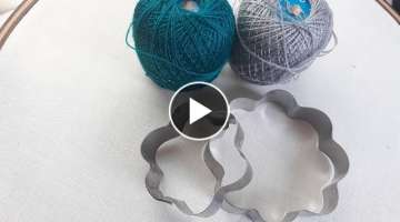 Hand embroidery New trick Cookie Cutter trick