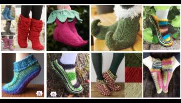 Knitting Boots