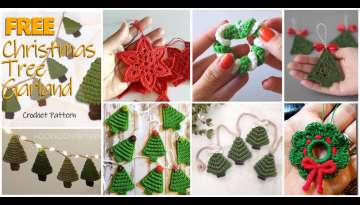 Crochet Christmas Tree Ornament Pattern For Beginners