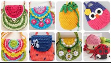  How to make a crochet bag for a girl
