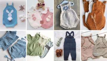  how to knit a knitted baby romper