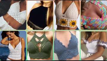 How to make a crochet bustier