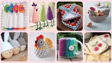 crochet kitchen presentation ideas