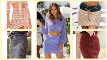 crochet skirt designs