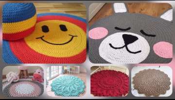  Round Crochet Work Mats
