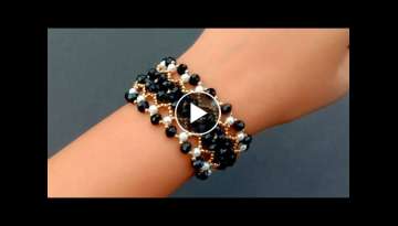 Bracelet Making How To / Beaded Lace Bracelet Tutorial