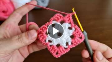 Very Easy Crochet Awesome Motif Pattern