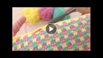  Super Easy Crochet baby blanket pattern