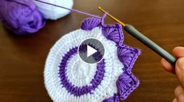 Super Easy Crochet Knitting Motif Pattern 