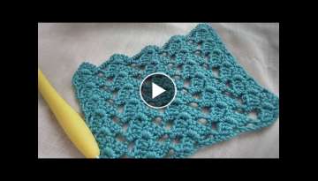 tunisian crochet easy knitting model