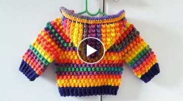 Crochet #21 How to crochet baby hoodie