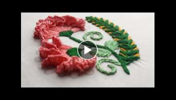 Hand embroidery new flower design 