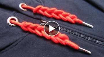 Easy Crochet: How to tie Hoodie Strings for beginners