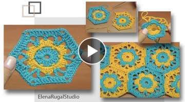 CROCHET Adorable PATTERN for COASTER or RUG
