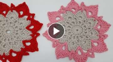 Coaster Tutorial Crochet Pattern