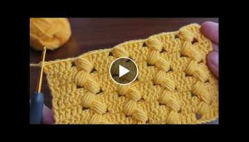 Super Easy Crochet Baby Blanket Knitting For Beginners.. Çok Kolay Tığ İşi Battaniye Örgü...