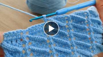Super Very Easy Crochet Knitting Model Yapımı Çok Güzel Harika Tığ İşi Örgü Modeli