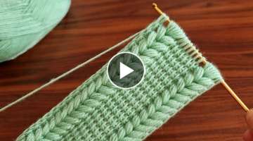 Super Easy Tunisian Knitting- Şahane Çok Kolay Tunus İşi Örgüsü