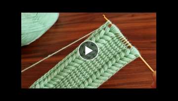 Super Easy Tunisian Knitting- Şahane Çok Kolay Tunus İşi Örgüsü