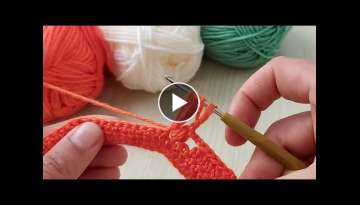 Amazing easy crochet knitting model