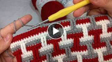Very Super Easy Crochet Knitting Pattern Merry Christmas
