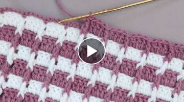 New Easy crochet baby blanket pattern for beginners