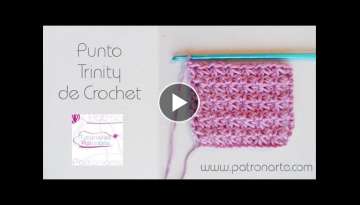 Punto Trinity de Crochet