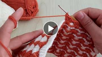 How to easy reversible crochet pattern knitting