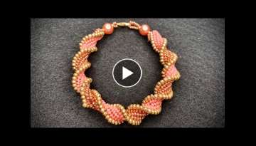 Flat Spiral Beading Bracelet 