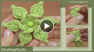 Crochet 3D FLOWER PATTERN