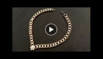How To Make / Simple & Easy Pearl Necklace At Home