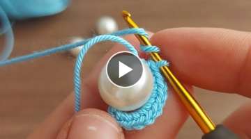 Super Easy Crochet Knit with a Pearl