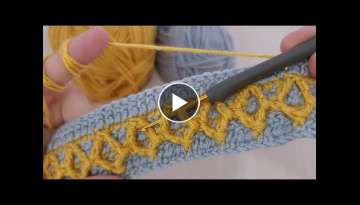 Super Very Easy Crochet Knitting Baby Blanket Pattern 