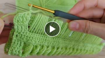 Super Easy Crochet Knit - Cetvel Kullanarak Yapılan Tığ İşi Çok Farklı Örgü Modeli