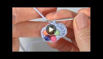 Very SIMPLE and FUN/EASY to crochet with BEADS According to my Video
