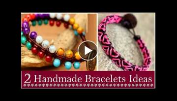 2 Handmade Beaded Bracelet Ideas for Girls 